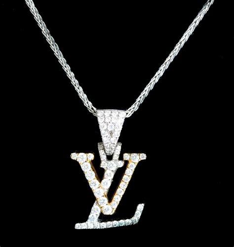 louis vuitton long necklace|14k louis vuitton necklace.